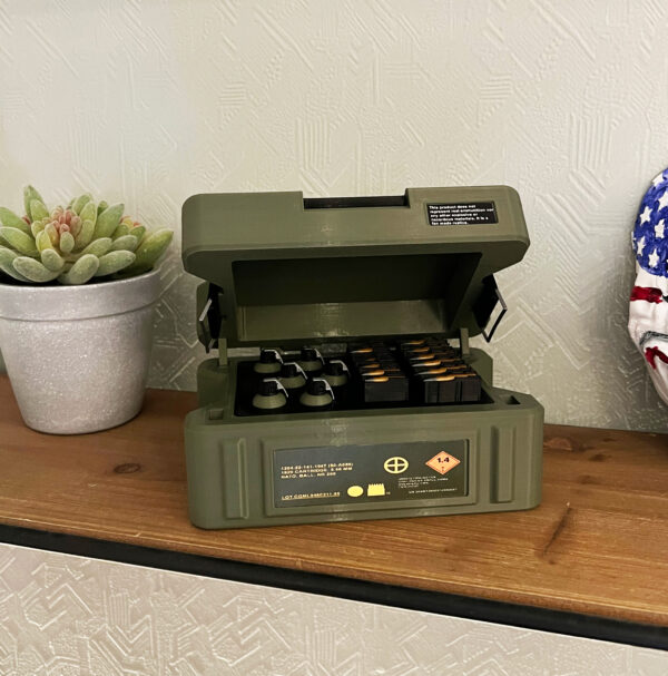 Munition Box / Ammo Box - Medium Storage Container - Call of Duty Modern Warfare - Warzone - Collectible - Image 6